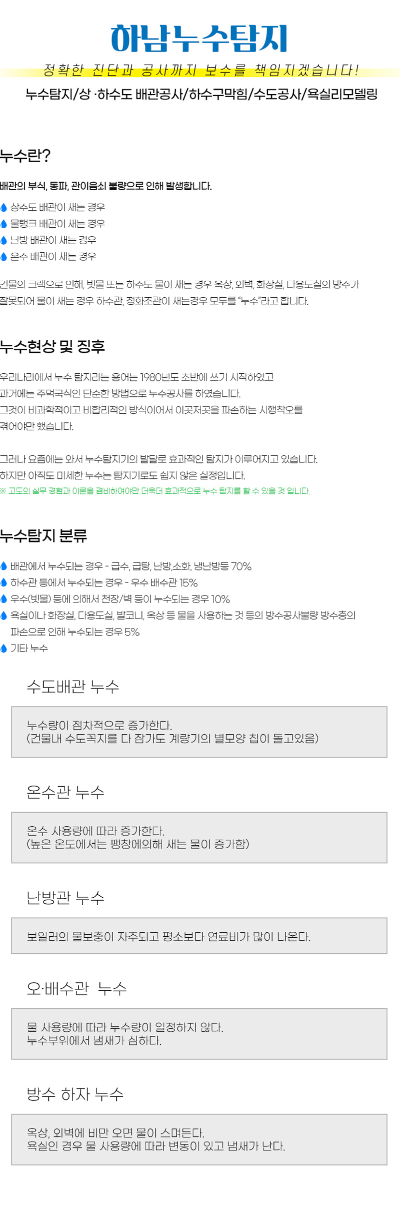 하남누수탐지